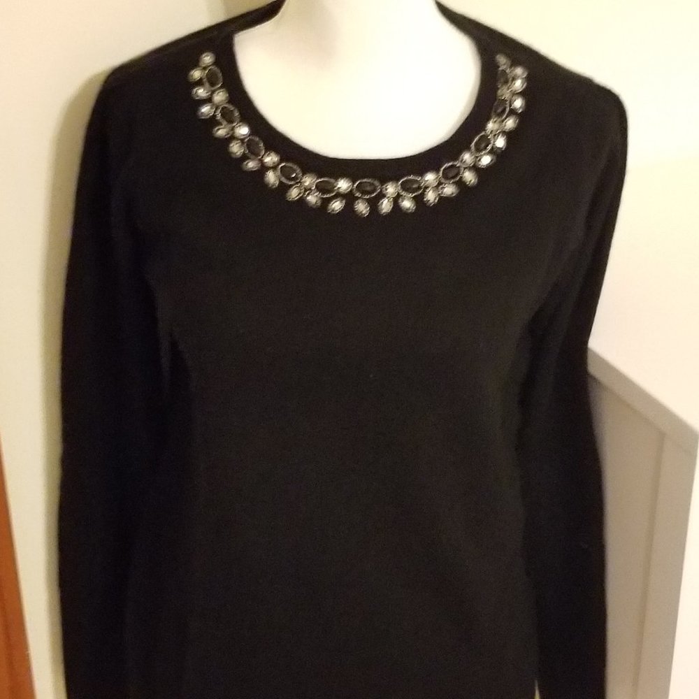 Cashmere Jewelled Sweater by charterclub